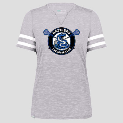 Rattlers Lacrosse Blue - Ladies Monterey Tee Thumbnail